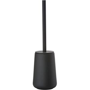 Zone Nova One Toilet Brush with Holder, Ceramic WC Brush, Bathroom Toilet Cleaner with Soft-Touch Finish, Ø 10.3 cm, Height 37 cm, Black Zone Nova One Toilet Brush with Holder, Ceramic WC Brush, Bathroom Toilet Cleaner with Soft-Touch Finish, Ø 10.3 cm, Height 37 cm, Black
