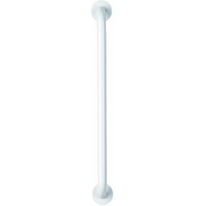 Croydex - 600mm White Stainless Steel - 32mm Diameter - Safety Grab Bar Croydex - 600mm White Stainless Steel - 32mm Diameter - Safety Grab Bar