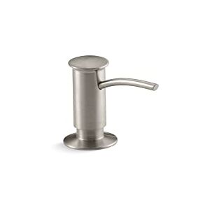 Kohler K-1895-C-BN Soap or Lotion Dispenser with Contemporary Design (Clam Shell Packed), Brushed Nickel Kohler K-1895-C-BN Soap or Lotion Dispenser with Contemporary Design (Clam Shell Packed), Brushed Nickel