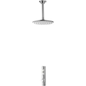 Aqualisa ISD.A2.BFC.23 iSystem Smart Shower Concealed with Ceiling Fixed Head for Gravity Pumped Systems Aqualisa ISD.A2.BFC.23 iSystem Smart Shower Concealed with Ceiling Fixed Head for Gravity Pumped Systems