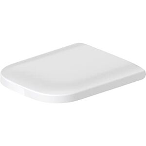 Duravit Toilet seat Happy D.2, Soft Close Toilet seat, Urea thermoset Toilet lid, Toilet Cover with Stainless Steel Hinges, White Duravit Toilet seat Happy D.2, Soft Close Toilet seat, Urea thermoset Toilet lid, Toilet Cover with Stainless Steel Hinges, White