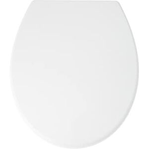 Canyon Cambridge Thermoplastic Toilet Seat with Non-Slip Seat Bumpers & Heavy-Duty Stainless-Steel Hinges–Soft Close Toilet Seat-One Button Quick Release Toilet Seats-Universal Fixings (White) Canyon Cambridge Thermoplastic Toilet Seat with Non-Slip Seat Bumpers & Heavy-Duty Stainless-Steel Hinges–Soft Close Toilet Seat-One Button Quick Release Toilet Seats-Universal Fixings (White)