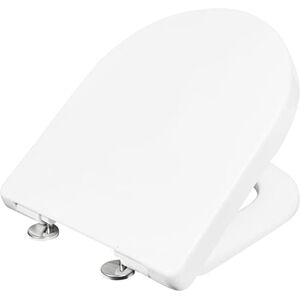 CORNAT Premium 10 Toilet Seat - Ergonomic White Duroplast CORNAT Premium 10 Toilet Seat - Ergonomic White Duroplast