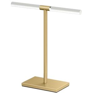 Gatco 1344B, Modern Rectangle Base Freestanding Countertop Towel Holder, Brushed Brass/Acrylic / 10.50" W x 11.13" H T-Shape Style Countertop Hand Towel Holder for Bathroom, Kitchen Towel Rack Gatco 1344B, Modern Rectangle Base Freestanding Countertop Towel Holder, Brushed Brass/Acrylic / 10.50" W x 11.13" H T-Shape Style Countertop Hand Towel Holder for Bathroom, Kitchen Towel Rack