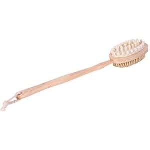 ZXSXDSAX Body Brush Massage Brushes Back Easy Clean Sided Natural Bristles Brush Scrubber Long 2-in-1 Handle Wooden SPA Shower Brush Bath Body ZXSXDSAX Body Brush Massage Brushes Back Easy Clean Sided Natural Bristles Brush Scrubber Long 2-in-1 Handle Wooden SPA Shower Brush Bath Body