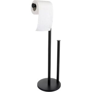 ASelected Toilet Roll Holder Free Standing, 2 in 1 Black Toilet Roll Holder, Floor Standing Toilet Roll Stand for 5 Rolls, Bathroom Stainless Steel Toilet Tissue Roll Dispenser ASelected Toilet Roll Holder Free Standing, 2 in 1 Black Toilet Roll Holder, Floor Standing Toilet Roll Stand for 5 Rolls, Bathroom Stainless Steel Toilet Tissue Roll Dispenser