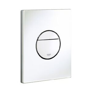 Grohe Sail Flush Plate for Concealed Gd2 Cisterns, Water-Saving, Dual Flush with Start-and-Stop Activation, Easy to Install, Alpine White. 38965SH0 Grohe Sail Flush Plate for Concealed Gd2 Cisterns, Water-Saving, Dual Flush with Start-and-Stop Activation, Easy to Install, Alpine White. 38965SH0