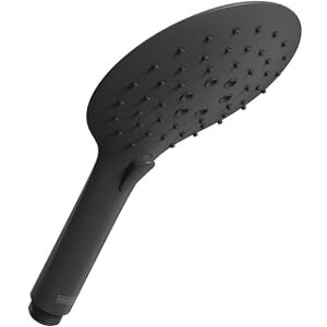 Bristan Large Round 3-Function Shower Handset, Easy Clean Nozzles, Black Finish Bristan Large Round 3-Function Shower Handset, Easy Clean Nozzles, Black Finish