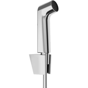 Hansgrohe Bidette S 29238000 Hand Shower with 1 Water-Saving Jet Type (EcoSmart) with Shower Holder and Shower Hose 1.25 m Without Integrated Shut-Off Valve Chrome Hansgrohe Bidette S 29238000 Hand Shower with 1 Water-Saving Jet Type (EcoSmart) with Shower Holder and Shower Hose 1.25 m Without Integrated Shut-Off Valve Chrome