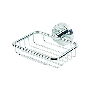 Croydex Flexi-Fix Pendle Soap Basket, Chrome, Zinc Alloy, Silver, One Size Croydex Flexi-Fix Pendle Soap Basket, Chrome, Zinc Alloy, Silver, One Size