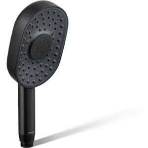 Kohler 26284-BL Statement Oblong Multi-Function Handshower, Handheld Showerhead with 3 Spray Settings, 2.5 GPM, Matte Black Kohler 26284-BL Statement Oblong Multi-Function Handshower, Handheld Showerhead with 3 Spray Settings, 2.5 GPM, Matte Black