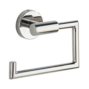 WENKO 20216100 Toilet paper holder without cover Bosio without cover, Metal Stainless steel, 15 x 10.5 x 6.5 cm, Shiny WENKO 20216100 Toilet paper holder without cover Bosio without cover, Metal Stainless steel, 15 x 10.5 x 6.5 cm, Shiny