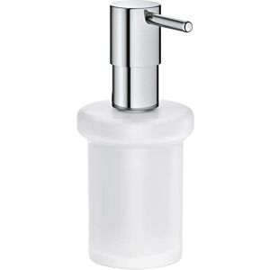 Grohe Start Spare Soap Dispenser in for Start and Start Cube QuickFix Holders. Glass and Metal, Size 157 x 92 mm, Chrome, 41188000 Grohe Start Spare Soap Dispenser in for Start and Start Cube QuickFix Holders. Glass and Metal, Size 157 x 92 mm, Chrome, 41188000