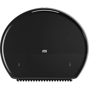 Tork Jumbo Toilet Paper Roll Wall Mounted Dispenser Black T1, High Capacity, Elevation Range, 554008 Tork Jumbo Toilet Paper Roll Wall Mounted Dispenser Black T1, High Capacity, Elevation Range, 554008