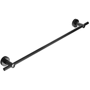 Croydex Epsom Flexi-Fix Screw or Glue Towel Rail, Wall Mounted Towel Rail, Screw or Adhesive Bathroom Towel Rail with Matt Black Finish, 5.4 x 70.1 x 8.2 cm, All Fixings Included Croydex Epsom Flexi-Fix Screw or Glue Towel Rail, Wall Mounted Towel Rail, Screw or Adhesive Bathroom Towel Rail with Matt Black Finish, 5.4 x 70.1 x 8.2 cm, All Fixings Included
