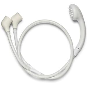 Croydex Secura Shower Head and Hose Easy Install Push On Shower Attachment for Bath Taps with 1.2m Hose, Rub Clean Nozzles and Compatible with Low or High Pressure Systems Croydex Secura Shower Head and Hose Easy Install Push On Shower Attachment for Bath Taps with 1.2m Hose, Rub Clean Nozzles and Compatible with Low or High Pressure Systems