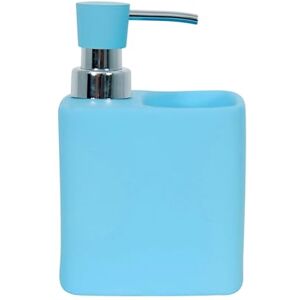 MSV MALAGA' LIGHT BLUE SOAP DISPENSER/SPONGE HOLDER, Ceramic, 30 x 20 x 15 cm MSV MALAGA' LIGHT BLUE SOAP DISPENSER/SPONGE HOLDER, Ceramic, 30 x 20 x 15 cm
