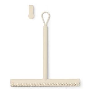 Brabantia ReNew Shower Squeegee with Door Hook Silicone Brush & Cleaning Wiper for Bathroom Glass & Tiles Soft, Non-Slip Handle Anti-Streak Corrosion Resistant Soft Beige 42.1 x 9 cm Brabantia ReNew Shower Squeegee with Door Hook Silicone Brush & Cleaning Wiper for Bathroom Glass & Tiles Soft, Non-Slip Handle Anti-Streak Corrosion Resistant Soft Beige 42.1 x 9 cm