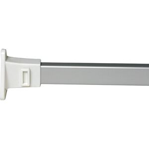 Croydex AD113040 Shower Curtain Rail, Silver, One Size Croydex AD113040 Shower Curtain Rail, Silver, One Size