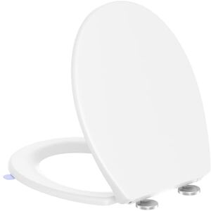 YEAUPE PRO Toilet Seat Soft Close O Shaped White Universal Bathroom Bowl Toulet Seats with Lid Lifter,Quick Release for Easy Cleaning,Loo Toilet Seat with 360° Adjustable Hinges,44.6 * 37.2CM YEAUPE PRO Toilet Seat Soft Close O Shaped White Universal Bathroom Bowl Toulet Seats with Lid Lifter,Quick Release for Easy Cleaning,Loo Toilet Seat with 360° Adjustable Hinges,44.6 * 37.2CM