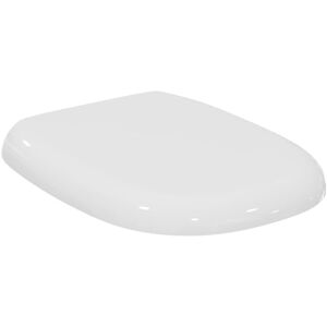 Ideal Standard Tesi Toilet seat and Cover, Rounded Shape, Durable Toilet seat, Including Hinge Set for Easy Installation, Scratch-Resistant duroplast – White (365x440x60 mm) Ideal Standard Tesi Toilet seat and Cover, Rounded Shape, Durable Toilet seat, Including Hinge Set for Easy Installation, Scratch-Resistant duroplast – White (365x440x60 mm)