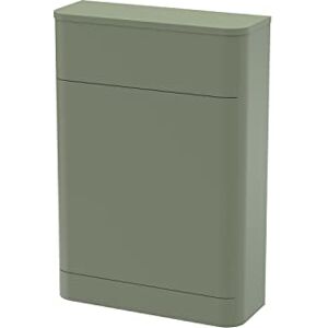 nuie PMP841 Parade Modern Bathroom Floor Standing WC Toilet Unit (Concealed Cistern and Pan Not Included), 550mm, Satin Green nuie PMP841 Parade Modern Bathroom Floor Standing WC Toilet Unit (Concealed Cistern and Pan Not Included), 550mm, Satin Green
