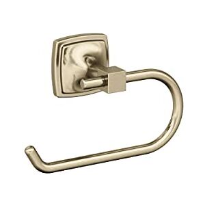 Amerock BH36091BBZ Golden Champagne Single Post Toilet Paper Holder 7-1/16 in. (179 mm) Length Toilet Tissue Holder Stature Bath Tissue Holder Bathroom Hardware Bath Accessories Amerock BH36091BBZ Golden Champagne Single Post Toilet Paper Holder 7-1/16 in. (179 mm) Length Toilet Tissue Holder Stature Bath Tissue Holder Bathroom Hardware Bath Accessories