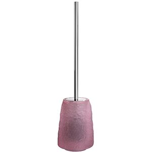 Gedy Toilet Brush Holder, Resin, Pink, 11.4X11.4X46 Gedy Toilet Brush Holder, Resin, Pink, 11.4X11.4X46