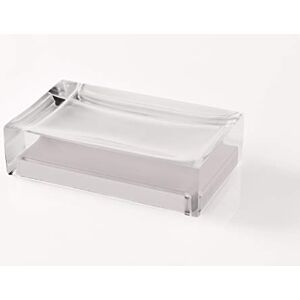 Gedy Rainbow Plastic Soap Dish Finish: Glossy White Gedy Rainbow Plastic Soap Dish Finish: Glossy White