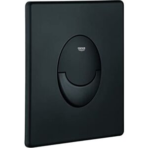 Grohe Start Flush Plate for Concealed GD2 Cisterns (Made of ABS, Water Saving, Dual Flush with Start and Stop Activation, Easy Vertical Installation), Size 156 x 197 mm, Phantom Black, 38964KF0 Grohe Start Flush Plate for Concealed GD2 Cisterns (Made of ABS, Water Saving, Dual Flush with Start and Stop Activation, Easy Vertical Installation), Size 156 x 197 mm, Phantom Black, 38964KF0