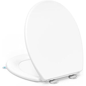 YEAUPE PRO Toilet Seat Soft Close O Shape White Toulet Seats with Lid Lifter,Quick Release for Easy Cleaning,Heavy Duty,Loo Toilet Seat with Adjustable Hinges,Universal Bathroom Bowl,44.6 * 37.2CM YEAUPE PRO Toilet Seat Soft Close O Shape White Toulet Seats with Lid Lifter,Quick Release for Easy Cleaning,Heavy Duty,Loo Toilet Seat with Adjustable Hinges,Universal Bathroom Bowl,44.6 * 37.2CM