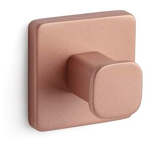 TATAY Bathroom Towel Holder – No Drill Installation 3M Double-Sided Adhesive Included 100% Stainless Zamak Easy Mount Modern Design 6 x 4.6 x 6 cm – Kalo Model – Golden Rose TATAY Bathroom Towel Holder – No Drill Installation 3M Double-Sided Adhesive Included 100% Stainless Zamak Easy Mount Modern Design 6 x 4.6 x 6 cm – Kalo Model – Golden Rose