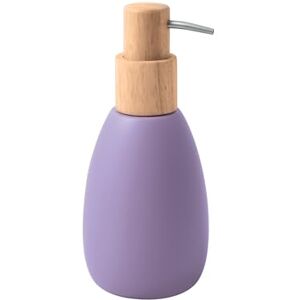 Spirella Sven soap dispenser made of polyresin 260 ml for an elegant and practical bathroom, ideal for everyday use and modern design, lavender, Polyrésine Spirella Sven soap dispenser made of polyresin 260 ml for an elegant and practical bathroom, ideal for everyday use and modern design, lavender, Polyrésine