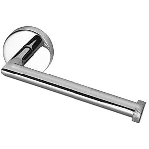Croydex Knightsbridge Toilet Roll Holder Stainless Steel, Quality Chrome Finish, Bathroom Storage Solution, Flexi-Fix Accessories, Easy to Fit, Screw or Glue Installation, All Fixings Included Croydex Knightsbridge Toilet Roll Holder Stainless Steel, Quality Chrome Finish, Bathroom Storage Solution, Flexi-Fix Accessories, Easy to Fit, Screw or Glue Installation, All Fixings Included