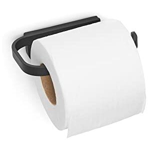 Brabantia Mindset Toilet Roll Holder Fits All Regular Roll Sizes Wall-Mounted Corrosion Resistant Bathroom Accessory Fixing Materials Included Infinite Grey 4.2 x 8.6 x 14 cm Brabantia Mindset Toilet Roll Holder Fits All Regular Roll Sizes Wall-Mounted Corrosion Resistant Bathroom Accessory Fixing Materials Included Infinite Grey 4.2 x 8.6 x 14 cm