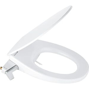 Grohe Bau Ceramic Manual Bidet Seat with Lid, Both Soft Close (Duroplast WC Seat, Manual Operation, No Electricity Needed, 2 Self-Cleaning Spray Arms, Water Connection 3/8 Inch), 39648SH0 Grohe Bau Ceramic Manual Bidet Seat with Lid, Both Soft Close (Duroplast WC Seat, Manual Operation, No Electricity Needed, 2 Self-Cleaning Spray Arms, Water Connection 3/8 Inch), 39648SH0