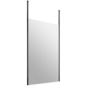Hudson Reed BGPCP12 Modern Bathroom Black Profile Free Standing Wetroom Screen with 2 Ceiling Posts, 1200mm, Black Hudson Reed BGPCP12 Modern Bathroom Black Profile Free Standing Wetroom Screen with 2 Ceiling Posts, 1200mm, Black
