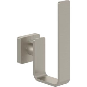 Villeroy & Boch Elements Striking Spare Toilet Paper Holder, Replacement Roll Holder Toilet Paper for Wall Mounting, Toilet Paper Storage Made of Brass, Square, Brushed Nickel Matt Villeroy & Boch Elements Striking Spare Toilet Paper Holder, Replacement Roll Holder Toilet Paper for Wall Mounting, Toilet Paper Storage Made of Brass, Square, Brushed Nickel Matt
