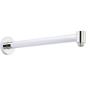 nuie ARM03 ǀ Modern Bathroom Contemporary Wall Mounted Shower Arm, 345mm, Chrome nuie ARM03 ǀ Modern Bathroom Contemporary Wall Mounted Shower Arm, 345mm, Chrome