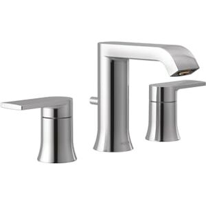 Moen T6708 Genta LX Two Handle Widespread Modern Bathroom Facuet Valve Required, Chrome Moen T6708 Genta LX Two Handle Widespread Modern Bathroom Facuet Valve Required, Chrome