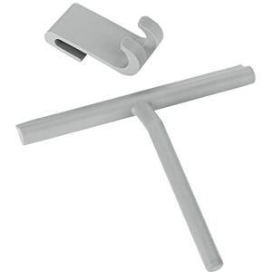 WENKO Bathroom squeegee Mola in grey, Stainless-Steel, 21 x 4 x 24.5 cm WENKO Bathroom squeegee Mola in grey, Stainless-Steel, 21 x 4 x 24.5 cm