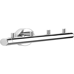 Tiger Boston, Towel hook multi, Polished stainless steel, 54x195x50mm Tiger Boston, Towel hook multi, Polished stainless steel, 54x195x50mm