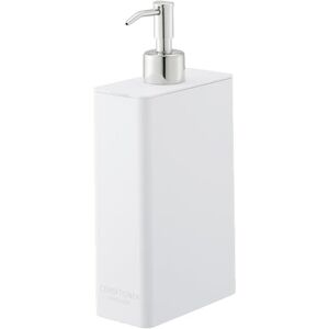 YAMAZAKI Home Shower Dispenser-Contemporary Bottle Pump ABS Plastic, Resin, Stainless, Polyethelene, White, One Size YAMAZAKI Home Shower Dispenser-Contemporary Bottle Pump ABS Plastic, Resin, Stainless, Polyethelene, White, One Size