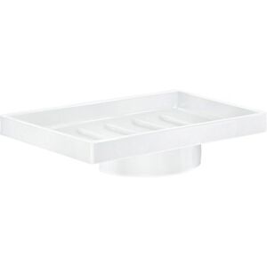 SMEDBO Spare Porcelain Tumbler O348 Soap Dish, White, 2.5 x 11.2 x 18.3 cm SMEDBO Spare Porcelain Tumbler O348 Soap Dish, White, 2.5 x 11.2 x 18.3 cm