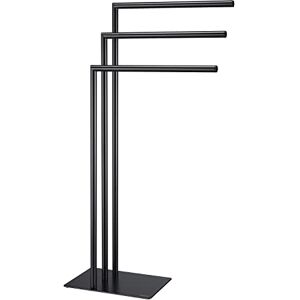 Sealskin Towel Rail, Metal, Black, 200x490x900mm Sealskin Towel Rail, Metal, Black, 200x490x900mm
