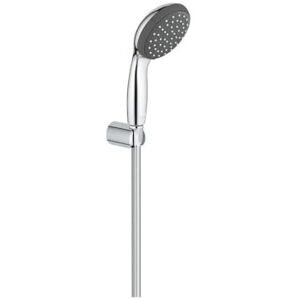 Grohe Vitalio Start 100 Wall Holder Hand Shower Set (2 Spray Hand Shower 10 cm with Water Saving Technology and Anti-Limescale System, Wall Shower/Bath Holder, Shower Hose 1.75 m), Chrome, 27950000 Grohe Vitalio Start 100 Wall Holder Hand Shower Set (2 Spray Hand Shower 10 cm with Water Saving Technology and Anti-Limescale System, Wall Shower/Bath Holder, Shower Hose 1.75 m), Chrome, 27950000