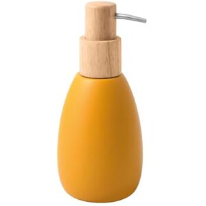 Spirella Sven soap dispenser made of polyresin 260 ml for an elegant and practical bathroom, ideal for everyday use and modern design, saffron, Resin Spirella Sven soap dispenser made of polyresin 260 ml for an elegant and practical bathroom, ideal for everyday use and modern design, saffron, Resin