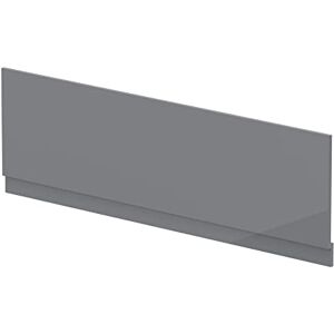 nuie BPR1307 Modern Bathroom Straight Bath Front Panel and Plinth, 560 x 1795 x 36mm, Gloss Cloud Grey nuie BPR1307 Modern Bathroom Straight Bath Front Panel and Plinth, 560 x 1795 x 36mm, Gloss Cloud Grey