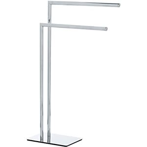 WENKO 18563100 Towel Stand Recco Clothes Stand, 2 arms, Steel, 48 x 80.5 x 20 cm, Chrome WENKO 18563100 Towel Stand Recco Clothes Stand, 2 arms, Steel, 48 x 80.5 x 20 cm, Chrome