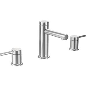 Moen T6193 Align Two-Handle Modern 8-Inch Widespread Bathroom Faucet Trim Kit, Valve Required, Chrome Moen T6193 Align Two-Handle Modern 8-Inch Widespread Bathroom Faucet Trim Kit, Valve Required, Chrome
